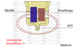 Inductive conductivity measurement