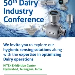 Invitation to the 50th Dairy Industry Conference and Exhibition in Hyderabad, India from March 4th to 6th, 2024.