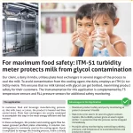 Safer food: Turbidity meter protects milk from glycol contamination