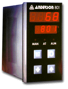 801 Micro-Based 1/8 DIN Controller - Instrumentation & Controls - Img 1 - Anderson-Negele