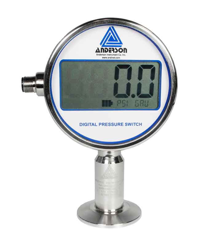 EN Digital Pressure Gauge/Switch - Pressure Sensors - Img 1 - Anderson-Negele