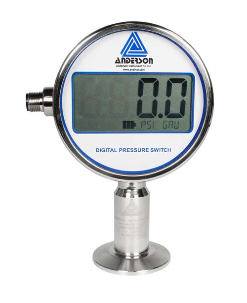 EP Life Sciences Series Digital Pressure Gauge/Switch - Pressure Sensors - Img 1 - Anderson-Negele